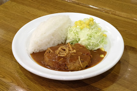 煮込みハンバーグ　800円